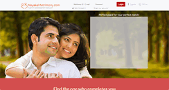 Desktop Screenshot of nayakamatrimony.com